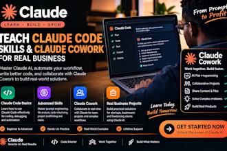 teach claude code, skills, claude cowork for real business