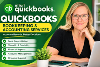 cleanup, catchup, reconcile in quickbooks online bookkeeping