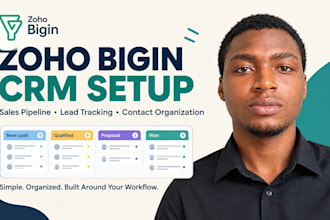 import and map your contacts into zoho bigin from excel  CSV