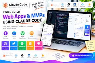 build web apps and mvps using claude code,