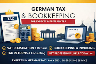 german tax filling corporate tax bookkeeping income tax steuerberater german vat