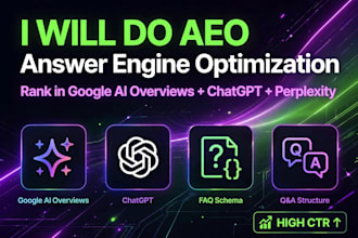 do answer engine optimization aeo to rank your content in ai search