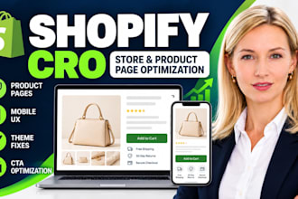 scale your shopify conversion rate, do website cro optimization to boost sales