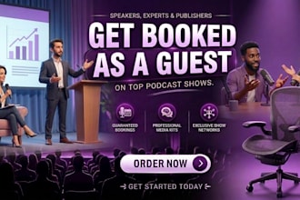 write podcast guest pitch emails, a media kit and outreach that get replies