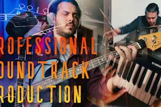 create and produce a cinematic soundtrack for your project