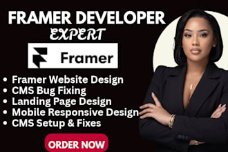 design framer websites for ai startups and fix framer cms issues