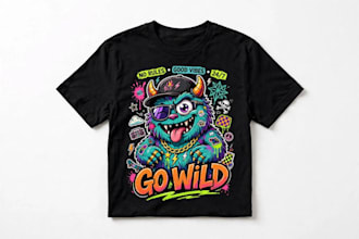 ai powered pop culture tshirt designs and toy packaging mockups