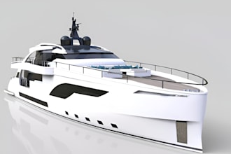 3d catamaran ship model yacht tugboat ship vessel model marine model 3d printing