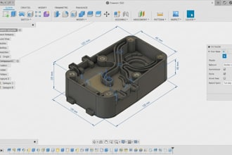 design 3d printing cad models, snap fits and fix stl meshes in fusion 360