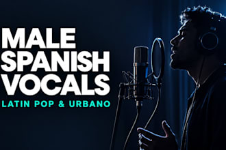 be your breathtaking male spanish singer songwriter and latin pop vocalist