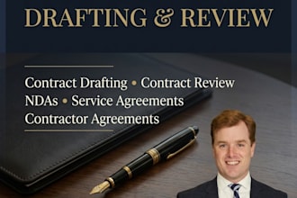 draft and review business contracts and legal agreements