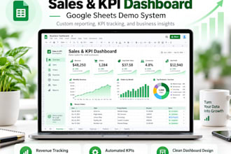 build a custom google sheets dashboard