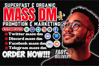 send mass dm, discord mass dm, telegram mass dm, facebook mass dm, instagram dms