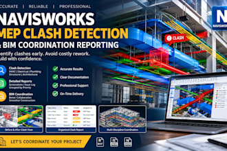 perform navisworks mep clash detection and bim coordination reporting