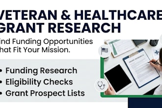 research veteran and healthcare grants and verify eligibility