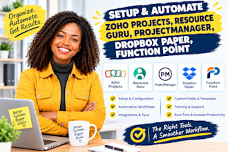 zoho project resource guru projectmanager dropbox paper function point