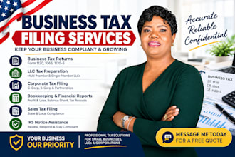 business tax return 1120 1065 llc tax filing corporate tax bookkeeping cpa
