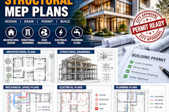 design permit ready architectural structural and mep plans