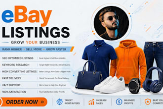 do ebay product listing, SEO ebay listing, ebay lister, cross listing