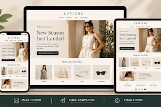 design canva figma email template newsletter to klaviyo mailchimp omnisend brevo
