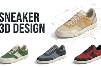 create 3d shoe render luxury heels 3d shoe design product modeling fashion shoes