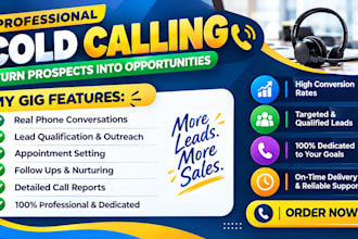 l do outbound sales prospecting, cold calling, and telemarketing calls