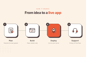 build a custom web app or internal business portal