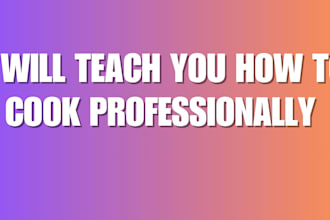 teach how to cook a good food in details