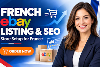 do french ebay listing, ebay product listing, ebay seo, france ebay store setup