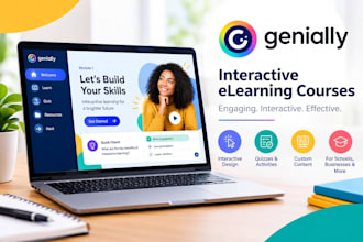 create genially elearning courses and interactive training content