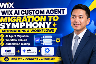 migrate wix ai custom agent automations to symphony by wix