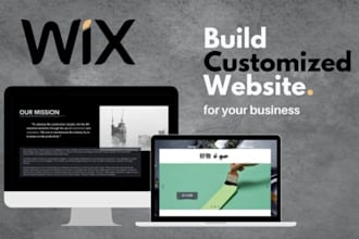 design responsive wix studio website for coaches, consultant, startup business