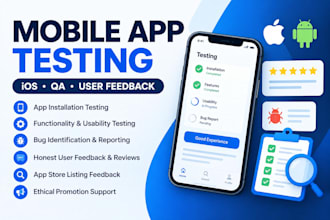 provide professional app testing and app store optimization services