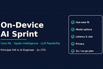 run an on device ai feasibility sprint for your ios app with core ml