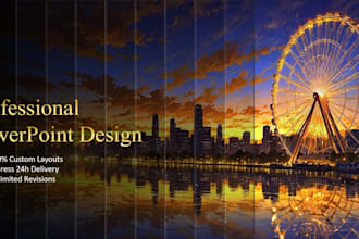 design professional powerpoint presentation and canva slides