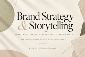 create your brand positioning, messaging and storytelling