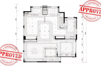 create stamped ready architectural and mep permit plans