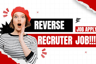 search and apply for jobs as reverse recruiter