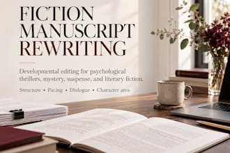 edit, rewrite, and improve your fiction manuscript