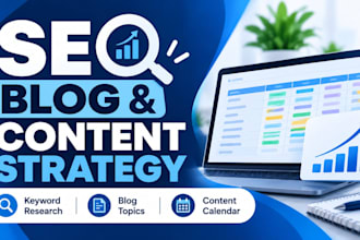 create an SEO content strategy and blog content plan