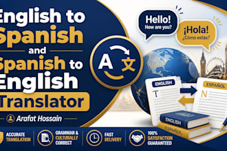 translate spanish to english and english to spanish