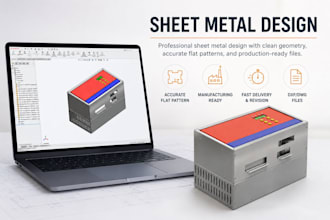 design sheet metal parts in solidwork