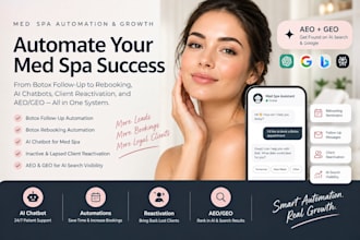 build med spa botox follow up, rebooking, inactive, lapsed client reactivation