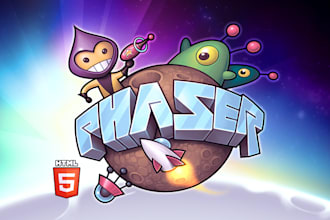 develop html5 game, browser game with phaser, javascript game, webgl game