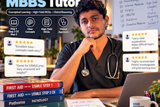 usmle, step 1, step 2 ck, mbbs, and tutor