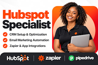 hubspot email hubspot expert zapier hubspot crm automation pipedrive hubspot app