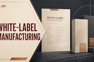 draft a cross border white label manufacturing agreement