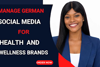 manage german instagram for health and wellness brands
