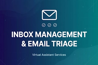 organize and triage your email inbox