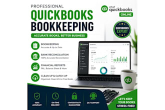 quickbooks online bookkeeping and bank reconciliation
